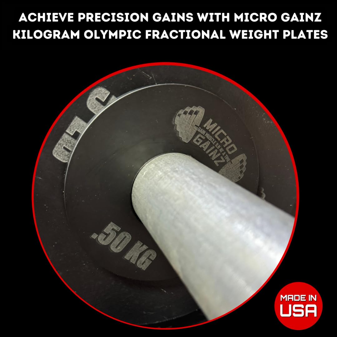 Amazon.co.jp: Micro Gainz オリンピック キログラム 分数重量プレート